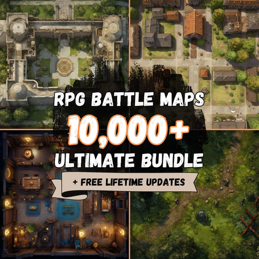 Savaflow™ | 10,000+ Epic D&D Battle Maps | VTT RPG Bundle | Roll20 Foundry | Instant Download