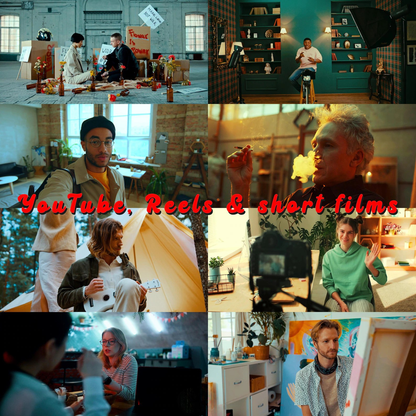 Ultimate YouTuber LUTs Pack (220+ Cinematic Presets) - Professional Color Grading