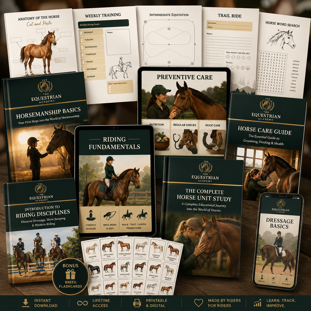 The Complete Equestrian Academy Pack